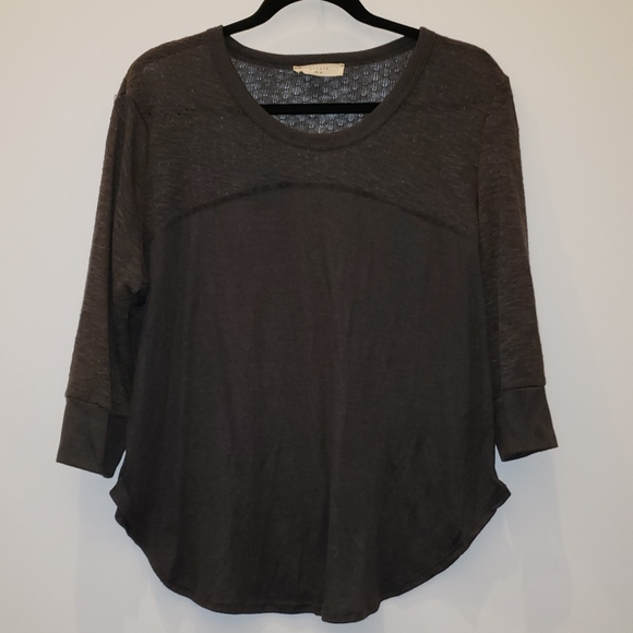 Elodie Tops - Elodie 3/4 sleeves lightweight sweater